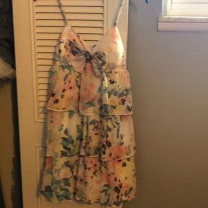 Flower Print Dress